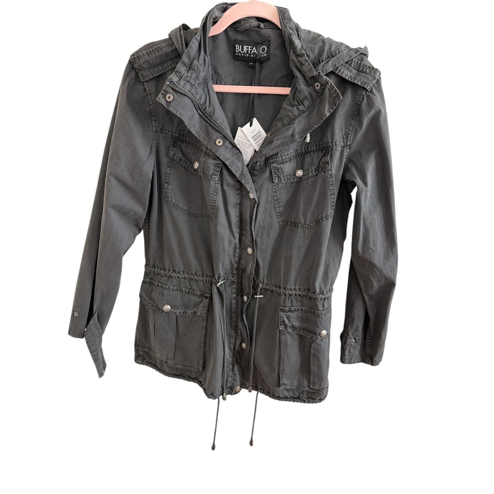 NWT/Buffalo David Bitton Utility Jacket Size SP Oversized - Picture 2 of 4